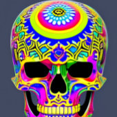Psychedelic Skull T-Shirt