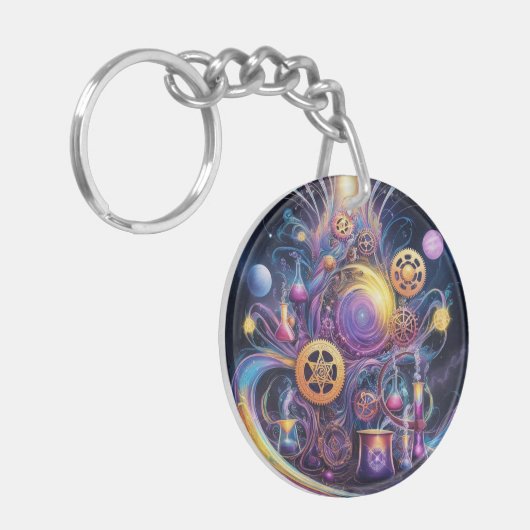 Psychedelic Sleutelhanger (Voorkant Links)