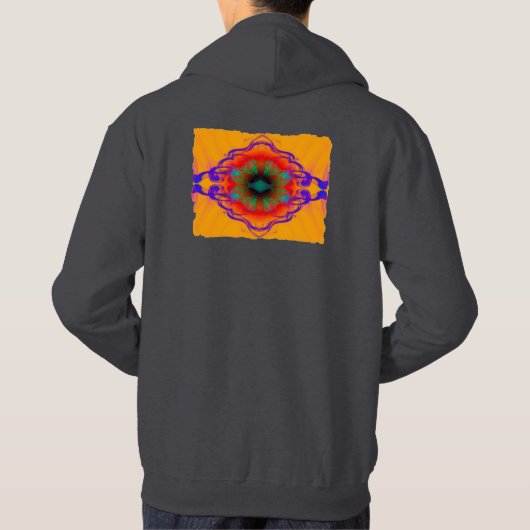 Psychedelic Smoke Hoodie (Achterkant)