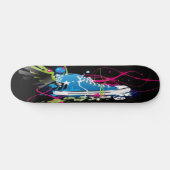 Psychedelic Sneaker Shoe Skateboard (Horizontaal)