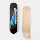 Psychedelic Sneaker Shoe Skateboard (Voorkant)