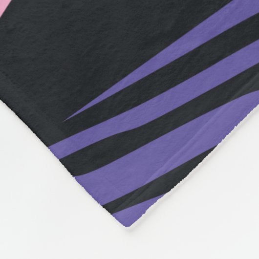 Psychedelic Space - Abstracte illustratie, Geometr Fleece Deken (Hoek)