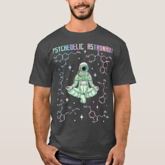 Psychedelic Space Astronaut Psychonaut T-shirt