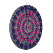 Psychedelic Spheres Dartboard Dartbord (Voorkant Links)