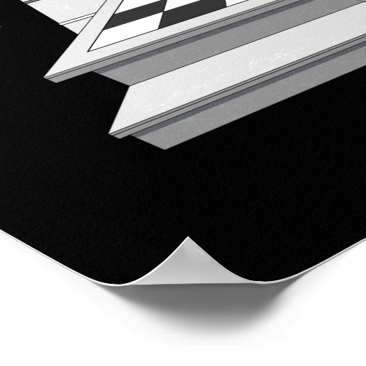 Psychedelic Sphynx Cat Shiva Poster (Hoek)