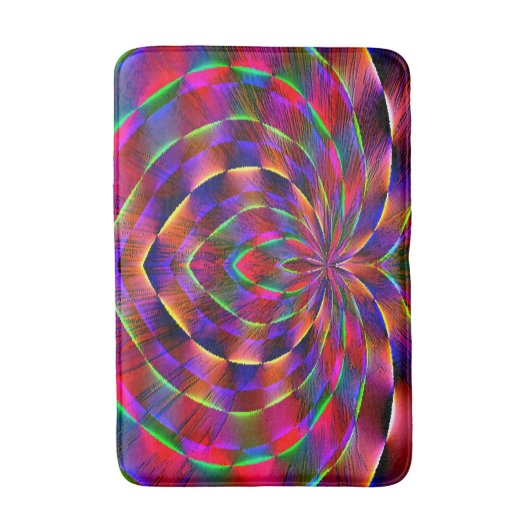 Psychedelic Spider....... Badmat (Voorkant Verticaal)