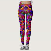 Psychedelic Spider...... Leggings (Voorkant)