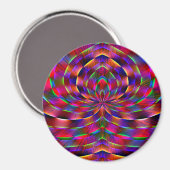 Psychedelic Spider....... Magneet (Voorkant / Achterkant)