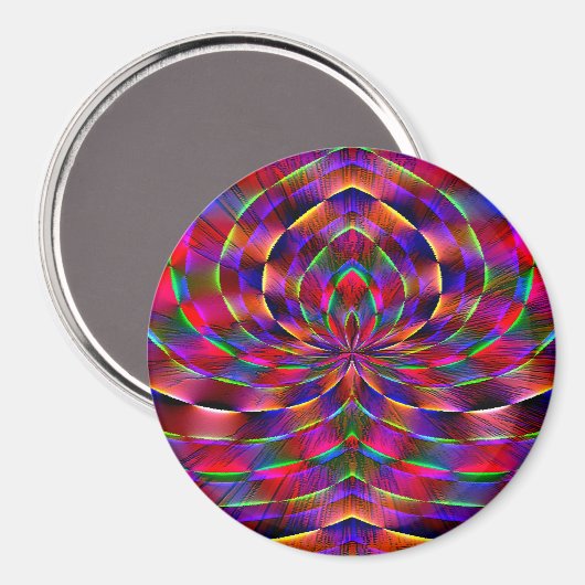 Psychedelic Spider....... Magneet (Voorkant / Achterkant)