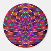 Psychedelic Spider....... Magneet (Voorkant)