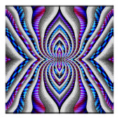 Psychedelic Spider.. Perfect Poster (Voorkant)