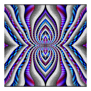 Psychedelic Spider.. Perfect Poster