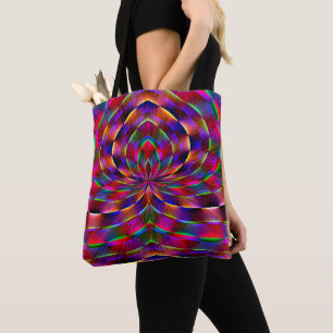 Psychedelic Spider... Tote Bag