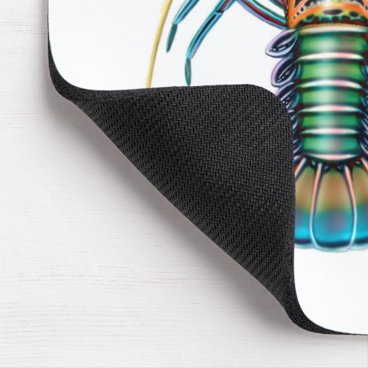 Psychedelic Spiny Lobster Mousepad Muismat (Hoek)