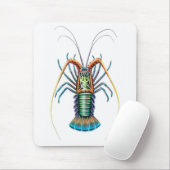 Psychedelic Spiny Lobster Mousepad Muismat (Met muis)