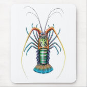 Psychedelic Spiny Lobster Mousepad Muismat (Voorkant)