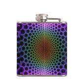 Psychedelic Spiral Heupfles (Achterkant)