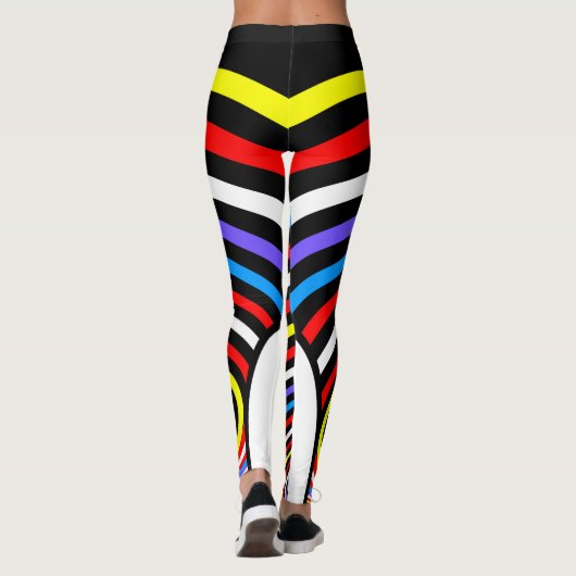 Psychedelic Spiral Leggings (Achterkant)