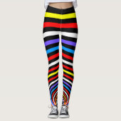 Psychedelic Spiral Leggings (Voorkant)