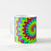 Psychedelic Spiral Mok (Voorkant links)
