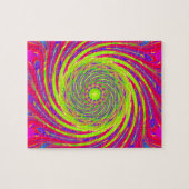 Psychedelic Spiral Pattern: Legpuzzel (Horizontaal)