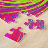 Psychedelic Spiral Pattern: Legpuzzel (Zijkant)