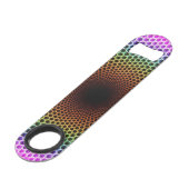 Psychedelic Spiral Speed Flessenopener (Achterkant Gekanteld)