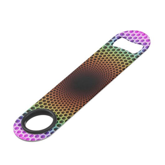 Psychedelic Spiral Speed Flessenopener (Achterkant Gekanteld)