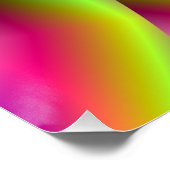 Psychedelic Spiral Stappen Perfect Poster (Hoek)