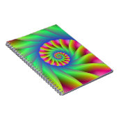 Psychedelic Spiral Steps Notitieboek (Rechterzijde)
