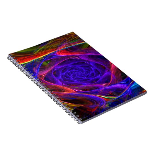 "Psychedelic Spirals"-laptop Notitieboek (Rechterzijde)