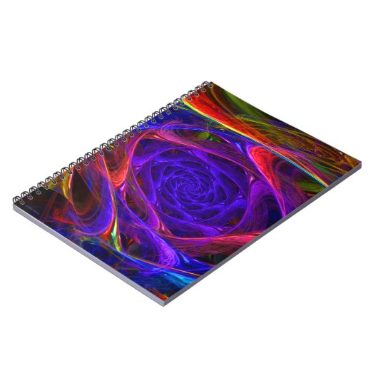 "Psychedelic Spirals"-laptop Notitieboek (Linkerzijde)
