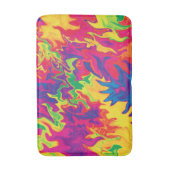 Psychedelic Splashing.... Badmat (Voorkant Verticaal)