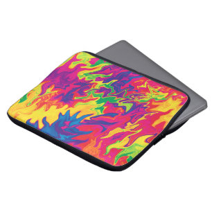 Psychedelic Splashing... Laptop Sleeve