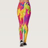 Psychedelic Splashing..... Leggings (Achterkant)