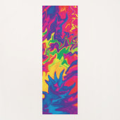 Psychedelic Splashing.... Yogamat (Voorkant)