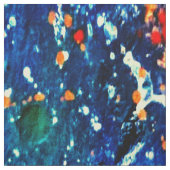 Psychedelic Splatter | Abstracte kleurrijke regenb Stof (Swatch)