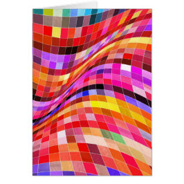 Psychedelic Square Pattern