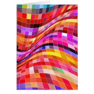 Psychedelic Square Pattern