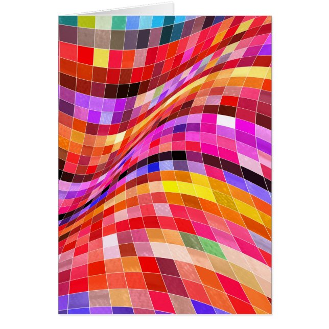 Psychedelic Square Pattern (Voorkant)