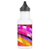 Psychedelic Square Pattern Waterfles (Rechts)
