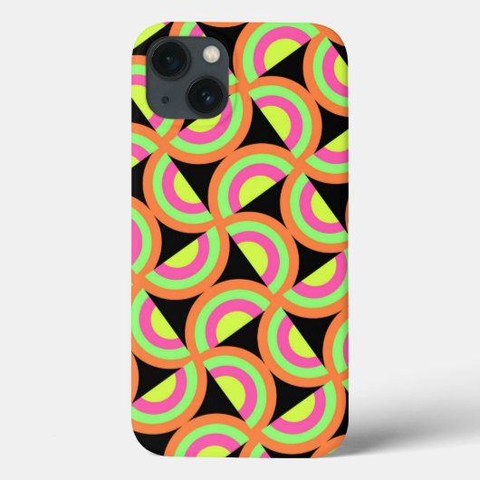 Psychedelic Squares Case-Mate iPhone Case (Achterkant)