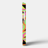 Psychedelic Squares Case-Mate iPhone Case (Achterkant / Links)
