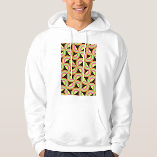 Psychedelic Squares Hoodie (Voorkant)