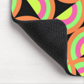 Psychedelic Squares Muismat (Hoek)