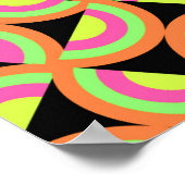 Psychedelic Squares Poster (Hoek)