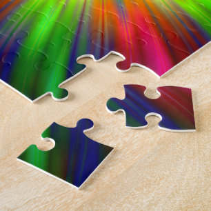 Psychedelic Star Burst Legpuzzel