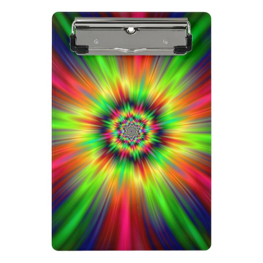 Psychedelic Star Burst Mini Klembord (Voorkant)