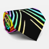 Psychedelic Star Theory Satin Power Stropdas (Opgerold)