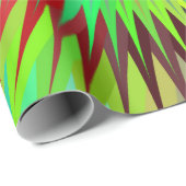 Psychedelic Starburst Fractal Cadeaupapier (Rol Hoek)